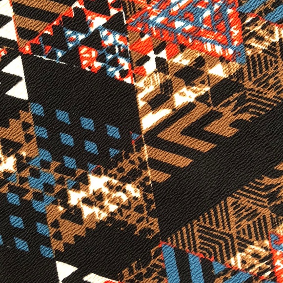 Lularoe Cassie NWT Tribal Print Skirt - Picture 3 of 3